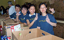Atlanta students volunteer