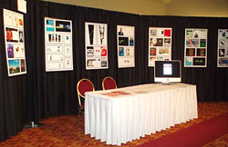 Herzing had the only student display at the awards
