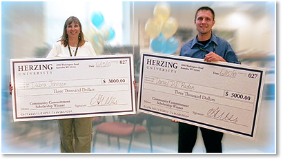 Herzing Kenosha scholarship winners