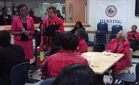 Members of the National Association of Negro Business and Professional Women’s Club