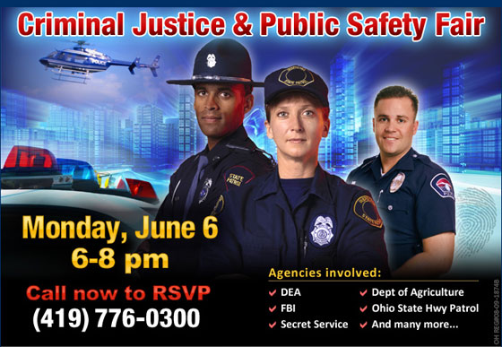 Criminal Justice and Public Safety Fair