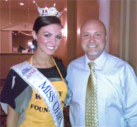 Herzing University President Visits with Ms. Ohio
