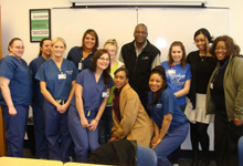 State Representative Michael Ashford Visits with Herzing Students