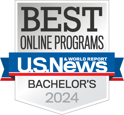 US News Best Online Programs Bachelor's 2023 Badge