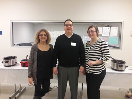 Winners of the Chili Cook Off: Bill Cassidy, 1st place; Nicole Adkins, 2nd place; Sheri Holda, 3rd place