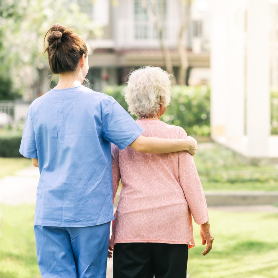 Nurse With Patient