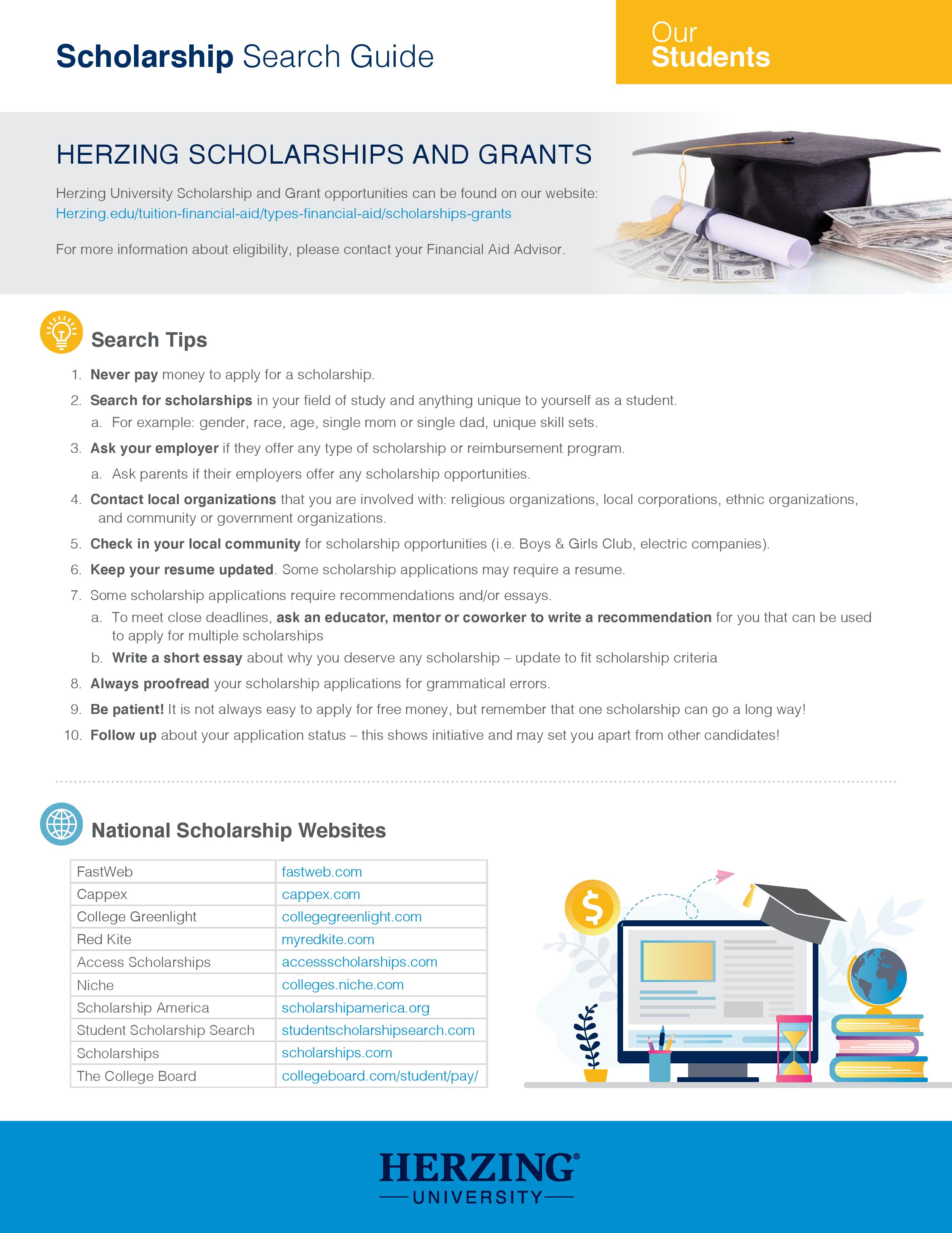 Financial Aid Scholarships and Grants | Herzing University
