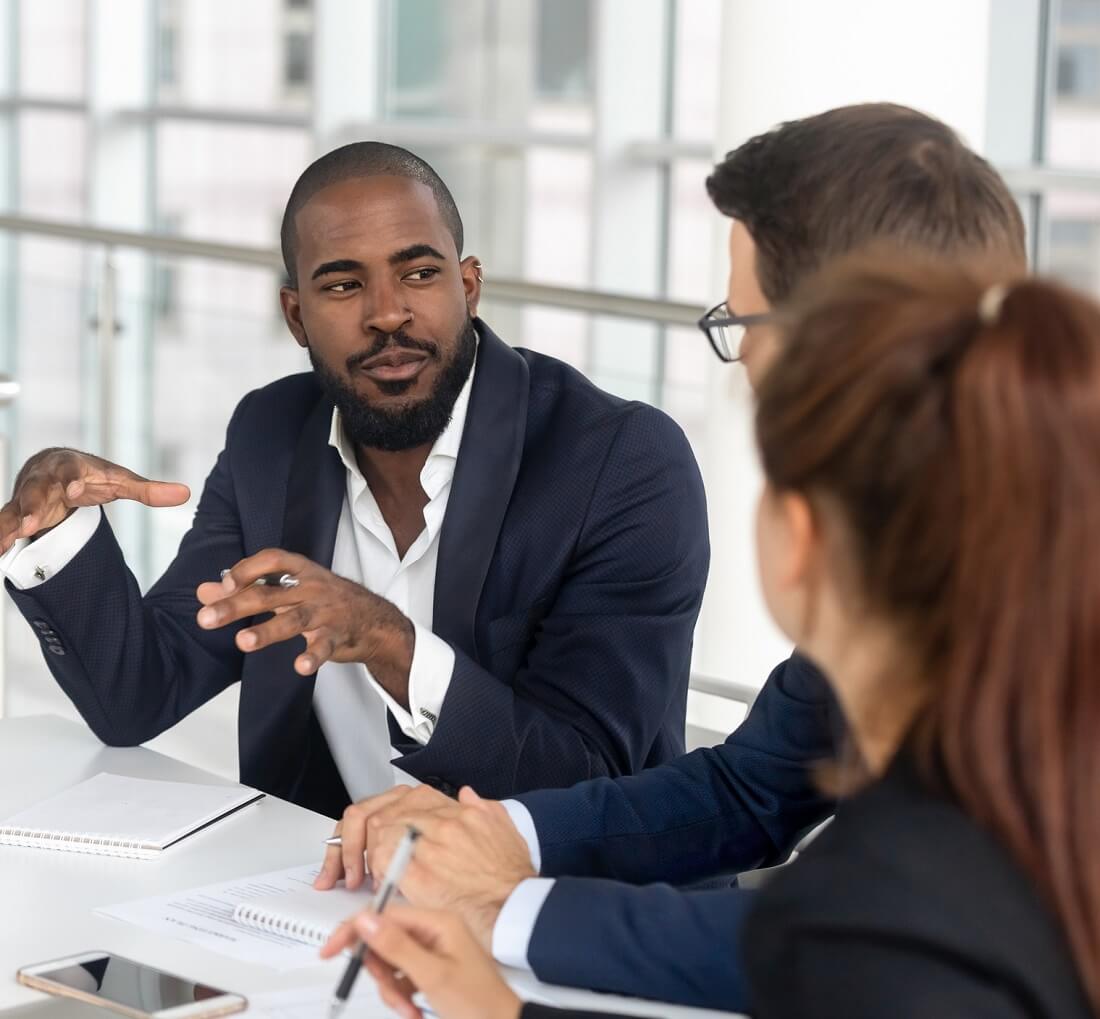 Marketing Team in Meeting