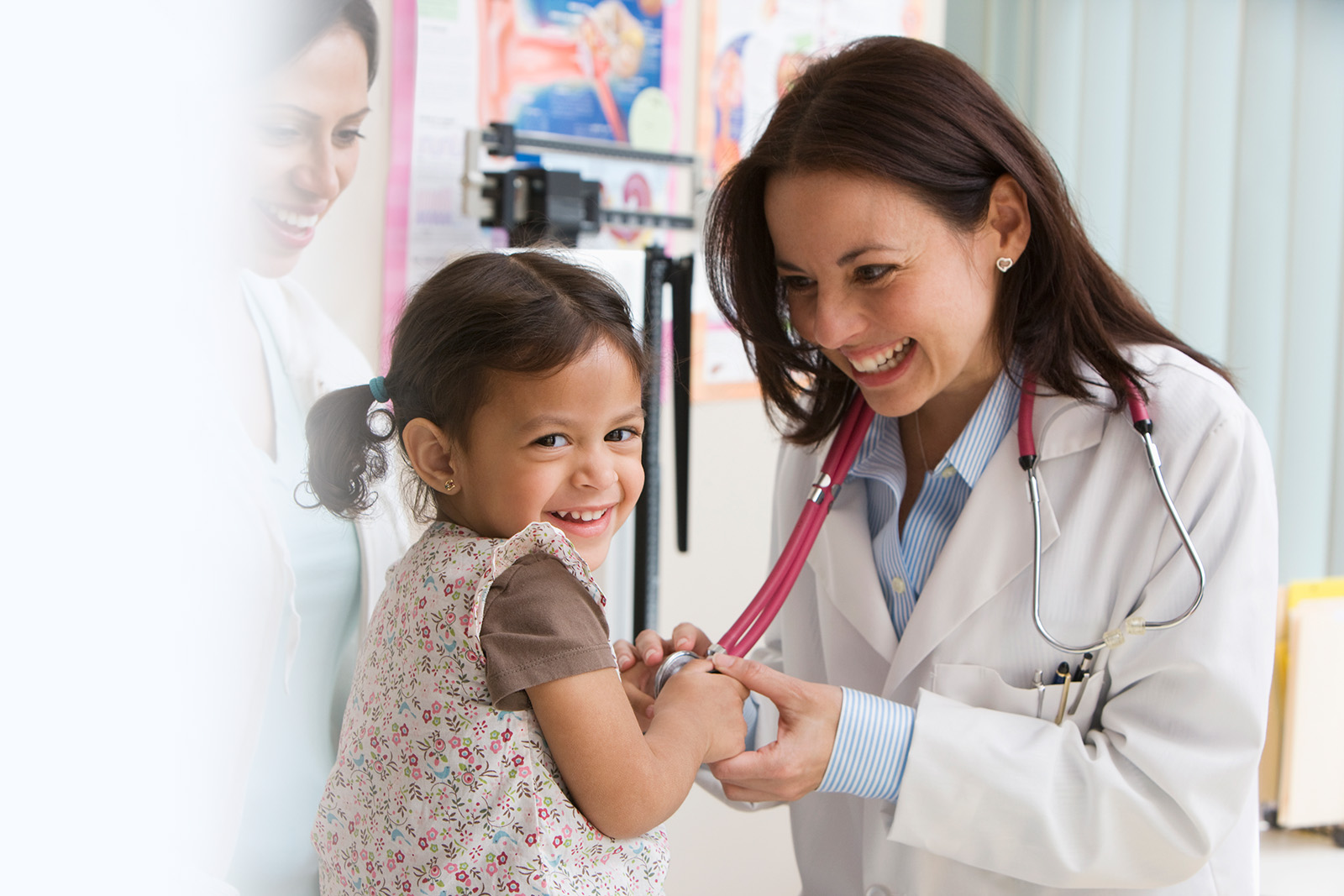 Nurse Practitioner with child
