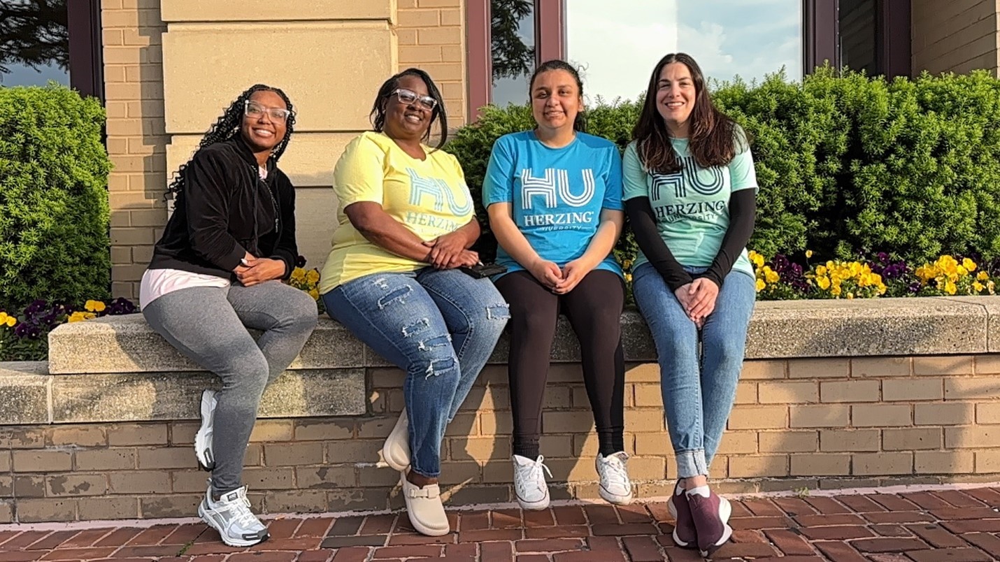 Herzing MSW SUDEALS students: Trashawn Anderson, Dalila Parrish, Zarahi Morales-Estrada, Sarah Grossman