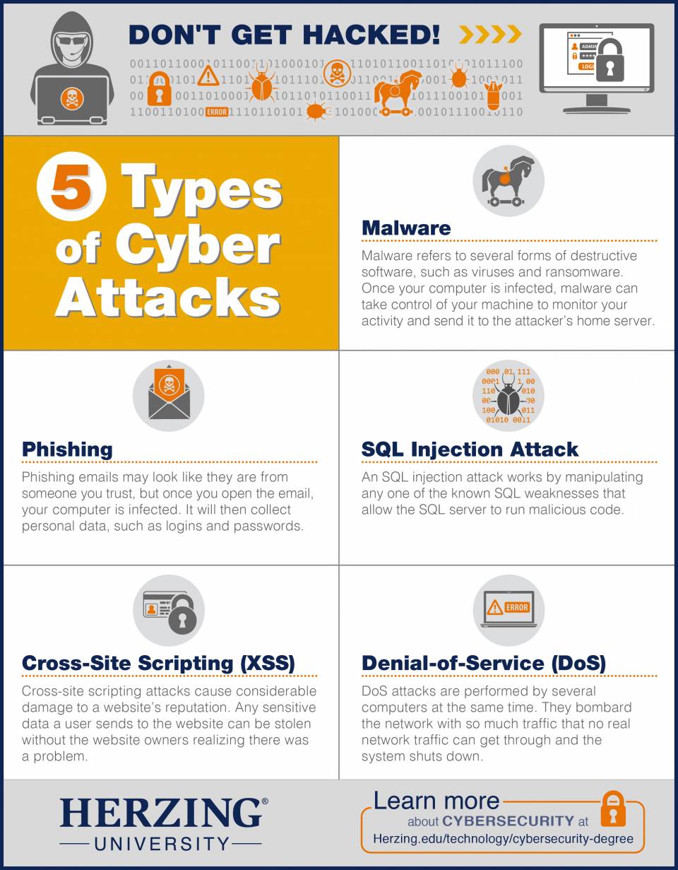 Cyberattack Infographic