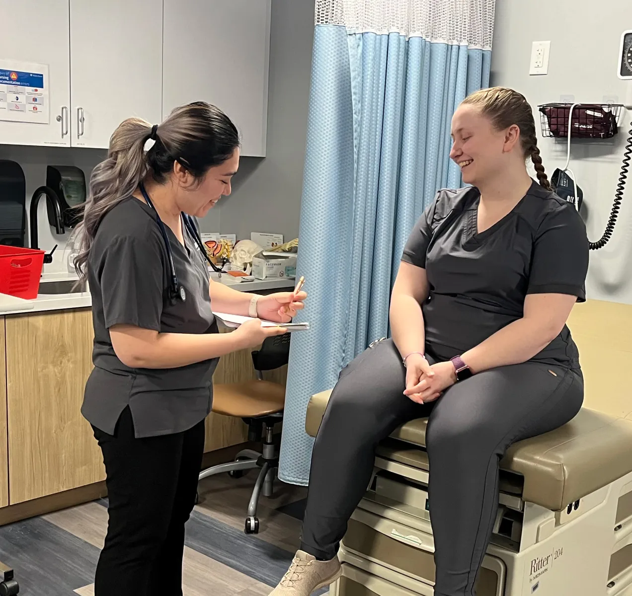 Nursing student clinical