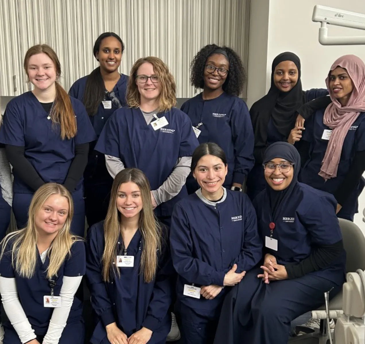 Herzing nursing students