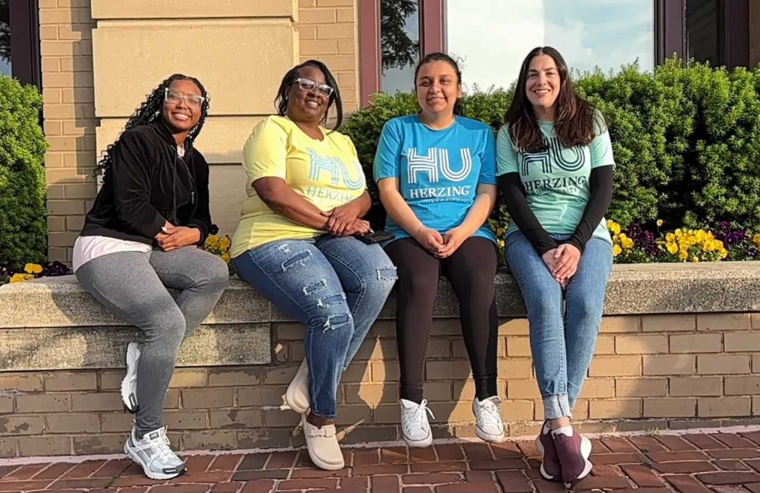 Herzing MSW SUDEALS students: Trashawn Anderson, Dalila Parrish, Zarahi Morales-Estrada, Sarah Grossman