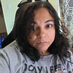 Desira Franco posing for a selfie