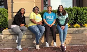 Herzing MSW SUDEALS students: Trashawn Anderson, Dalila Parrish, Zarahi Morales-Estrada, Sarah Grossman
