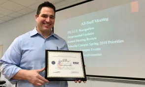 Herzing-Kenosha Campus President Jeff Hill Receives Patriot Award