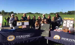 Herzing-Minneapolis Dental Hygiene Students Participate in Oral Cancer Walk