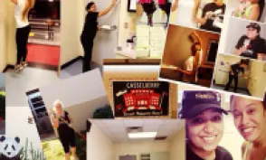 Scrapbook of Herzing students making a difference