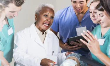 Nurse Instructor Who Went From RN to Nurse Educator Teaching Students