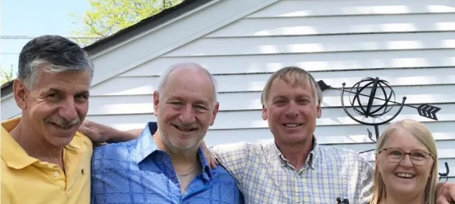 Brian Smallcombe (left) and Bob Schmidt (right)