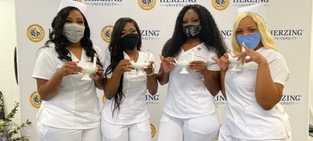 Herzing University Celebrates 2021 Graduating Class with Pinning Ceremony