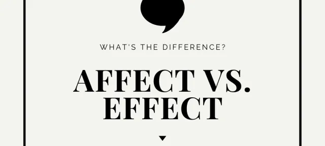 Grammar Refresh: Effect vs. Affect