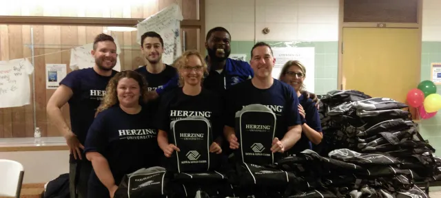 Herzing University Giving Backpacks to Thousands of Children