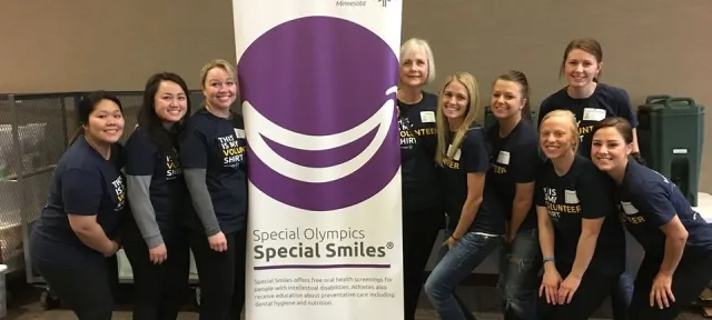 Minneapolis Dental Hygiene and Dental Assisting Students Volunteer at Special Smiles 