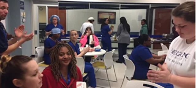 Herzing Helps New Orleans Tornado Victims with Cookouts, Food and Clothing Drive