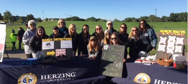 Herzing-Minneapolis Dental Hygiene Students Participate in Oral Cancer Walk