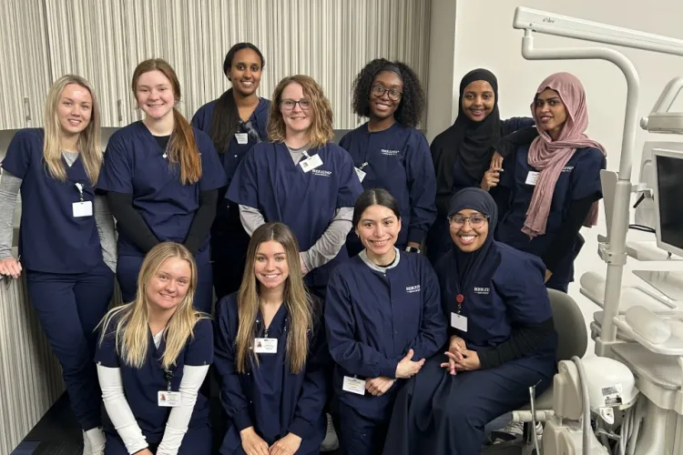 Herzing nursing students