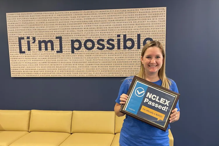 Herzing nursing student passes NCLEX