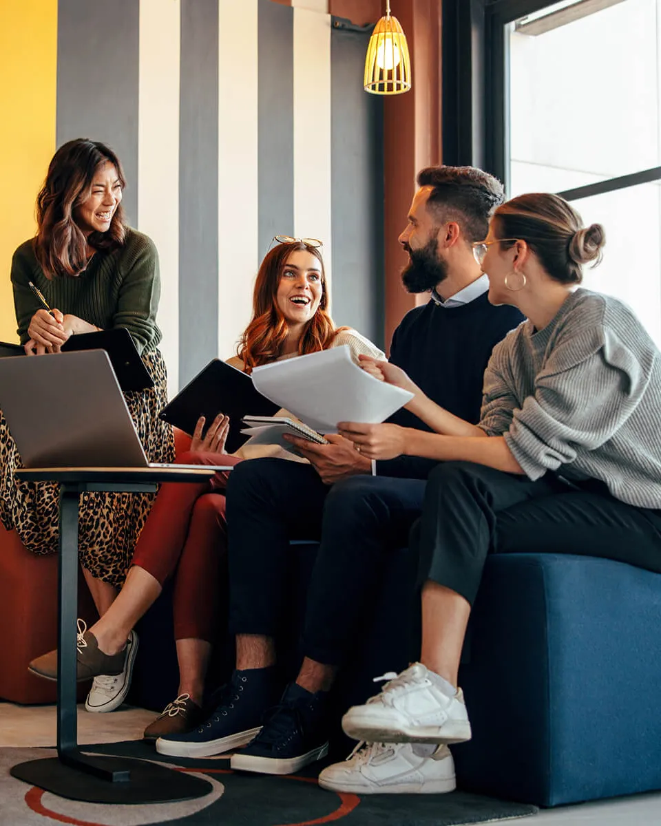 Business Team in Office Meeting