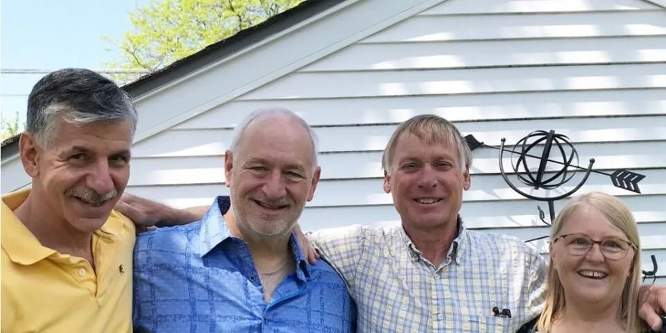 Brian Smallcombe (left) and Bob Schmidt (right)