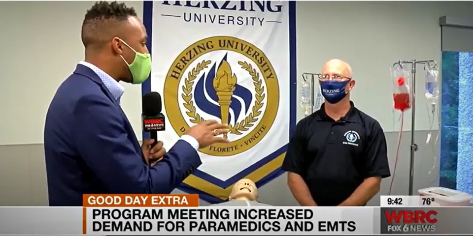 Herzing-Birmingham Showcases EMT Program on TV Show