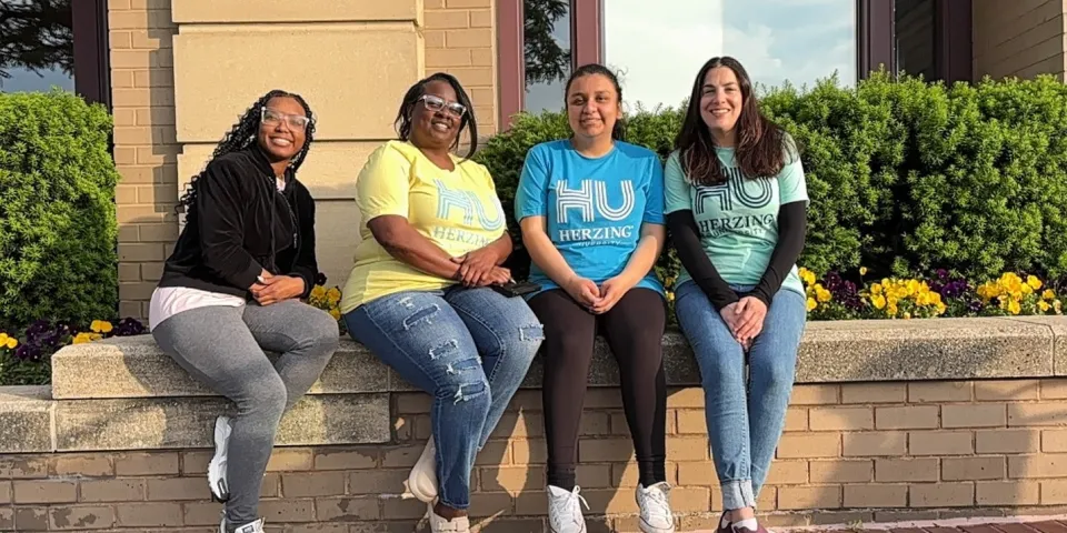 Herzing MSW SUDEALS students: Trashawn Anderson, Dalila Parrish, Zarahi Morales-Estrada, Sarah Grossman