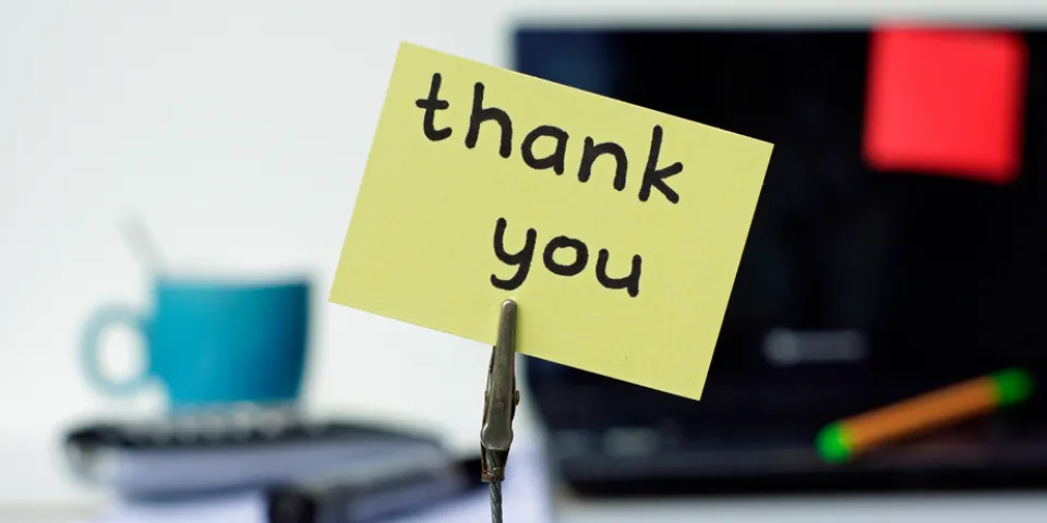 The Lost Art of the Thank You Letter