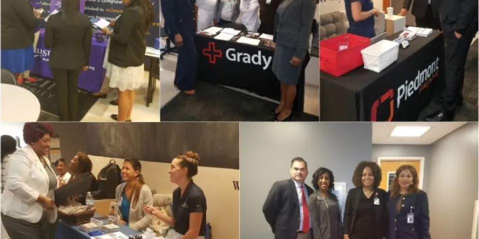 Nursing Students, Alumni Connect at Herzing-Atlanta Career Fair