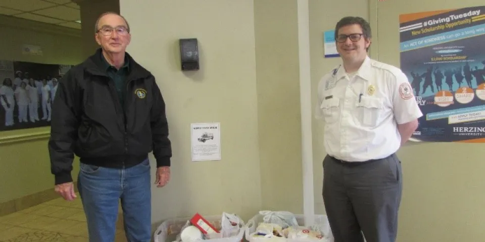 Herzing University-Birmingham Helps “Drive Away Hunger” With Food Drive