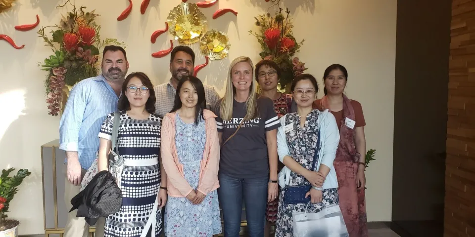 Herzing University-Atlanta Welcomes Visiting Professors from China