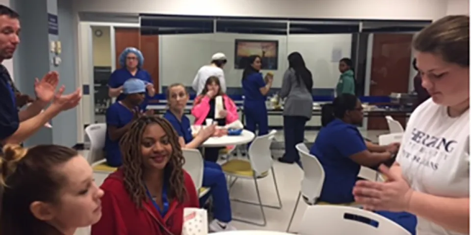 Herzing Helps New Orleans Tornado Victims with Cookouts, Food and Clothing Drive