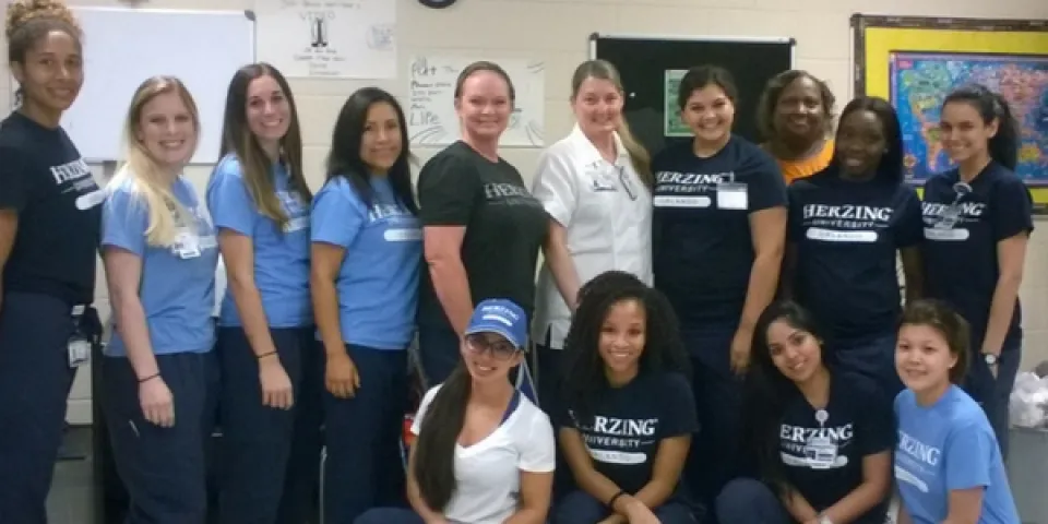 Orlando Nursing Students Lead Self Care Health Fair