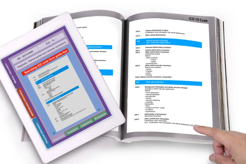 Medical Coding Reference Tablet and ICD 10 Code Book