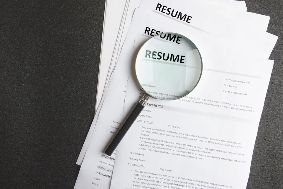 Medical Assistant Resume Under a Magnifying Glass