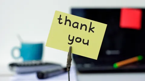 The Lost Art of the Thank You Letter